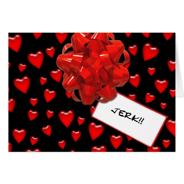 En vilken idiot! hälsningskort (Framsidan Horizontal)