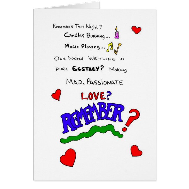 En vilken natt hälsningskort (Framsidan)