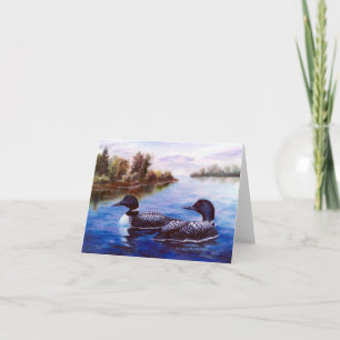 En vilken paraLoon Notecard Kort