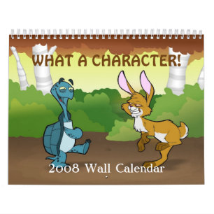 "En vilken tecken" väggkalender 2008 Kalender