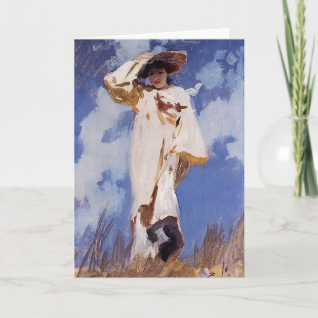 En vindkast av vind av den John sångaren Sargent Kort (Framsida)