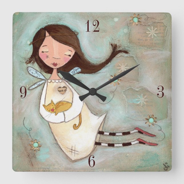 En Vinge och Ett Knull - Väggur (Framsida)