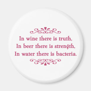 En-Vino Veritas - cf Magnet