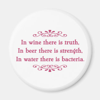 En Vino Veritas-cf Magnet