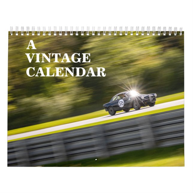 En Vintage-kalender Kalender (Omslag)