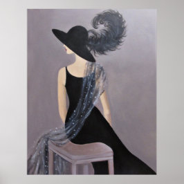 EN VINTAGE MODE MODEL POSTER