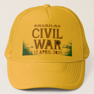 En vintage-typografi av amerikanska civila krig keps