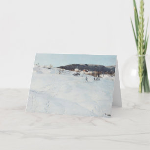 En vinter dag i norgen, 1886 kort