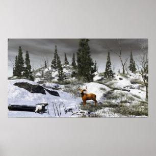 En vinter dag poster