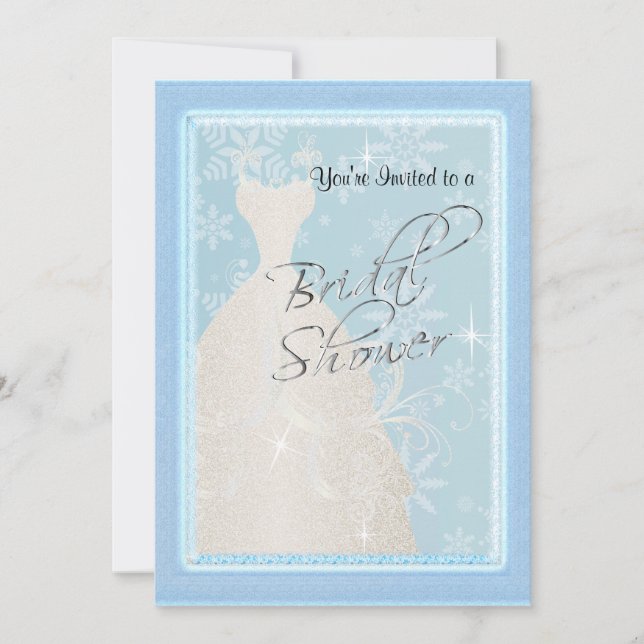 En vinter-Möhippa Inbjudningar (Framsida)