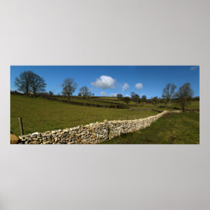 En vinter-mur poster