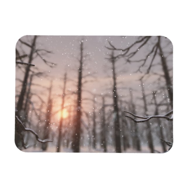 En vinter-nattens drömmar Flexible Magnet (Horisontell)