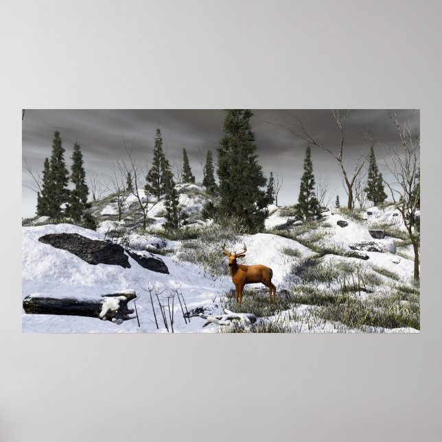 En vinterdag poster (Framsidan)