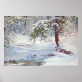 En vinteridyll poster