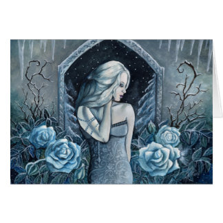 En vinternatts dröm hälsningskort