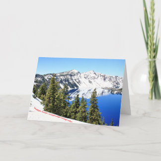 En vinterscen för polska jul 1 helgkort