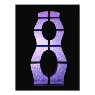 En Violet Vision Fototryck