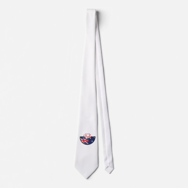 En viskare: Subtle Aussie Pride Tie Slips (Framsida)