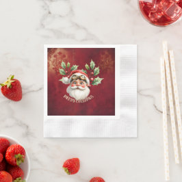 En viskös steampunk Jultomten Pappersservett