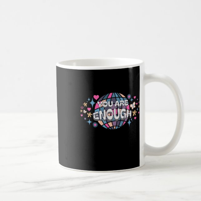 En vismisk design som säger att du är tillräckligt kaffemugg (Höger)