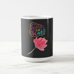 En visuell serie om våren kaffemugg