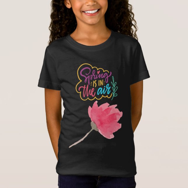 En visuell serie om våren t shirt (Framsida)