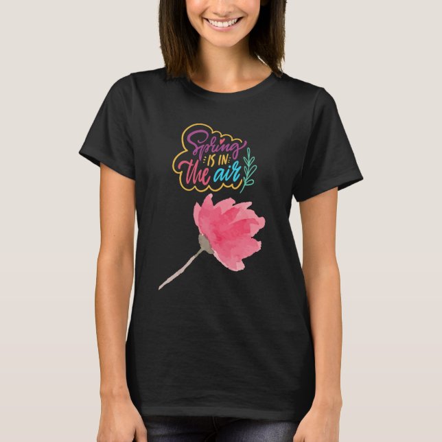 En visuell serie om våren t shirt (Framsida)