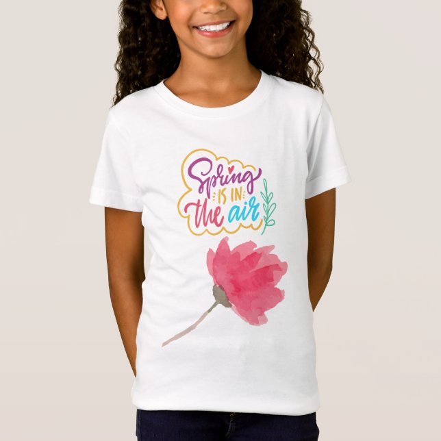 En visuell serie om våren t shirt (Framsida)