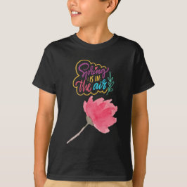 En visuell vårserie t shirt