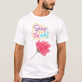 En visuell vårserie t shirt