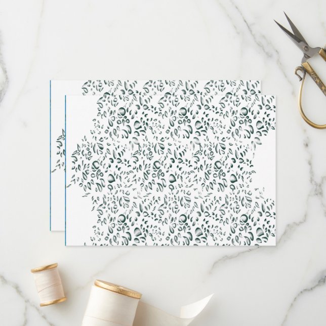 en vit bakgrund med många droppar vatten program (Fram/Back In Situ)