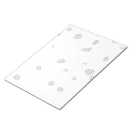 en vit bakgrund med många små punkter anteckningsblock