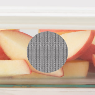 En vit och grå geometrisk mönster fyller bilden klistermärke