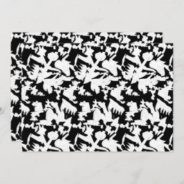 En vit sleeve med ett subtilt struktur, trolig del tack kort