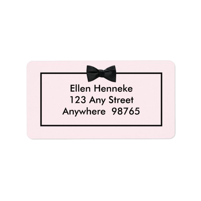 En vit sport Jackar Adressetikett (Framsidan)