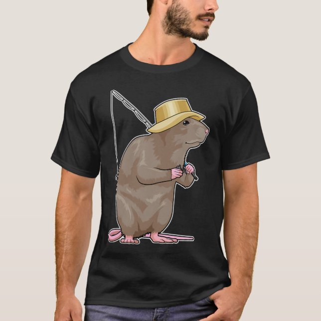 En Vixens Fiskeutflykt T Shirt (Framsida)