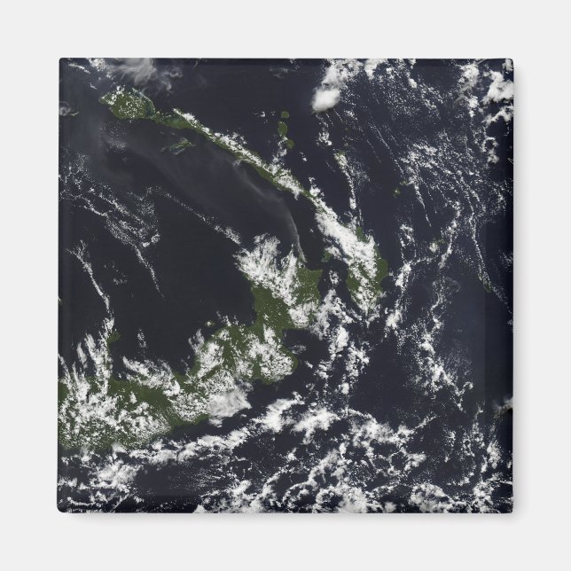 En vulkanisk blandning från Rabaul caldera Magnet (Framsidan)