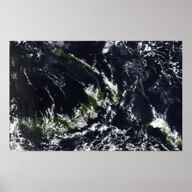 En vulkanisk blandning från Rabaul caldera Poster (Framsidan)