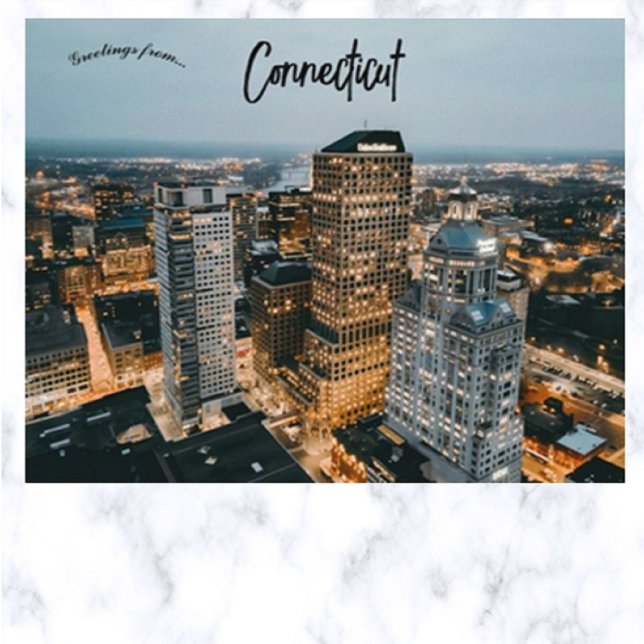 En vy av Hartford Connecticut Vykort (Skapare uppladdad)