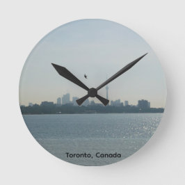 En vy av Toronto Round Rund Klocka