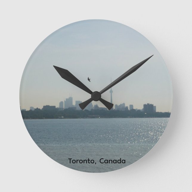 En vy av Toronto Round Rund Klocka (Framsida)