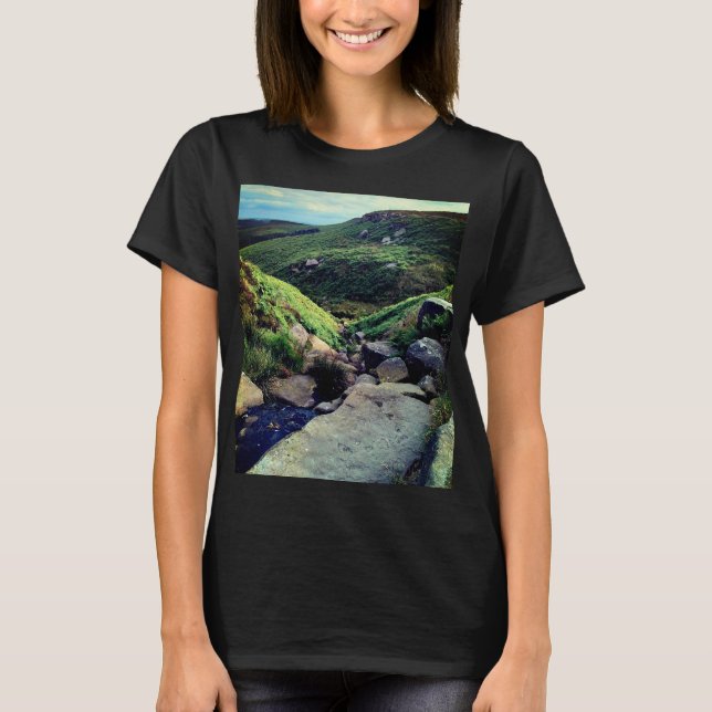 En vy från stenen t shirt (Framsida)