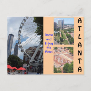 En vy från Top Atlanta-vykortet Vykort