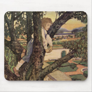 En vy från träden av Jessie Willcox Smith Musmatta