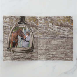 en vy genom en stigbygel  kort