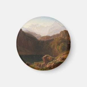 En vy över Grossglockner från Kals Magnet