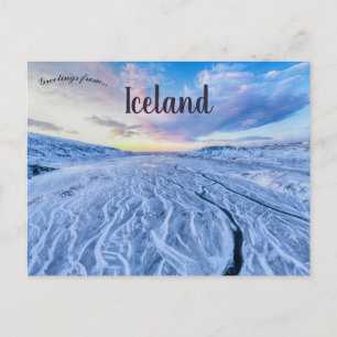 En vy över Island Vykort