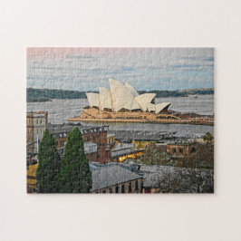 En vy till Sydney Opera House - 11x14 - 252 pcs. Pussel