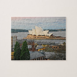 En vy till Sydney Opera House - 8x10 - 110 pcs. Pussel