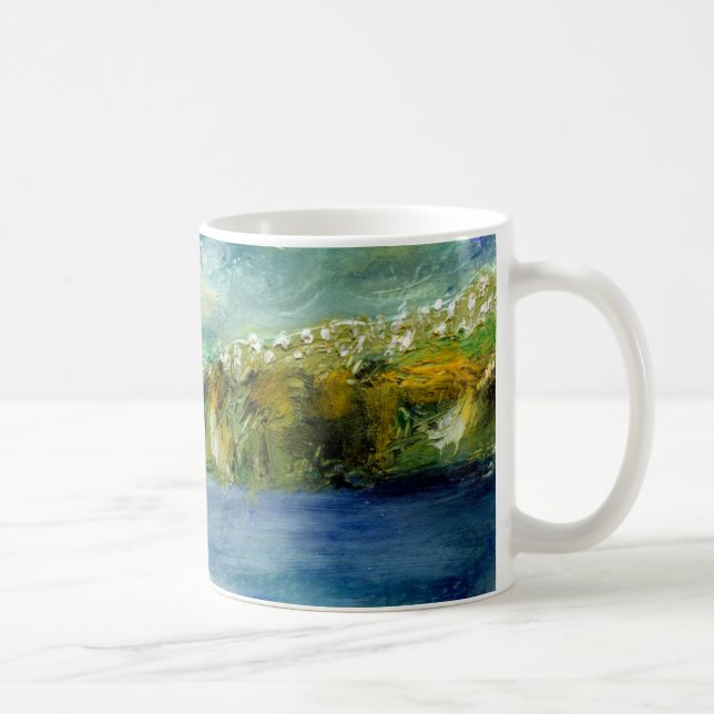 En vykort från Madeira 2014 Kaffemugg (Höger)
